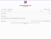 Tablet Screenshot of forum.seotoaster.com